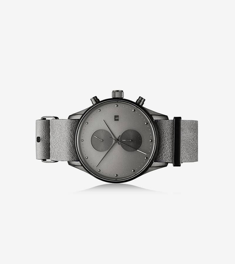 Leather Stripe Watch-3