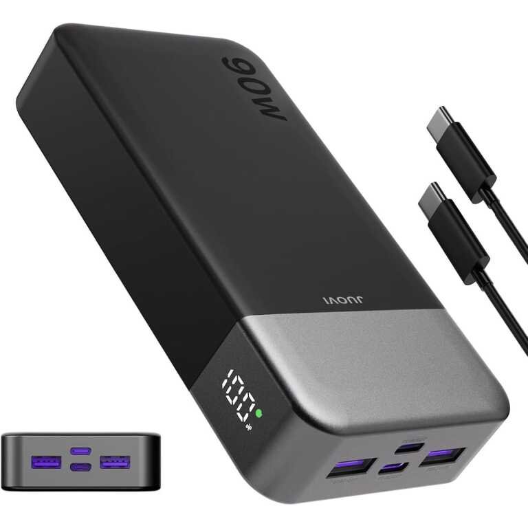 90W Laptop Power Bank & Portable Charger (20,000mAh)
