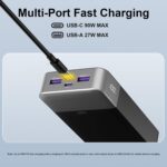 90W Laptop Power Bank | 20,000mAh Portable Charger for MacBook & Laptops - Image 8