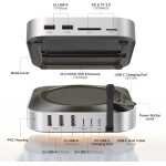 UGREEN Mac mini M4 Dock & Stand with NVMe SSD Enclosure - Image 6