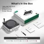 UGREEN Mac mini M4 Dock & Stand with NVMe SSD Enclosure - Image 2
