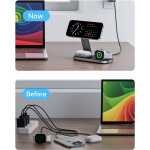 Wireless Charging Station: Ultimate Amazing 3-in-1 Magnetic Fast Charger for Apple Devices (Qi2 25W) - Image 4