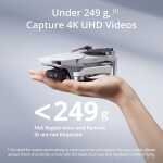 DJI Mini 4K Camera Drone Combo, Drone with 4K UHD Camera for Adults, Under 249 g, 3-Axis Gimbal Stabilization, 10km Video Transmission, Auto Return, 2 Batteries for 62-Min Max Flight Time, QuickShots - Image 8