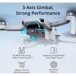 DJI Mini 4K Camera Drone Combo, Drone with 4K UHD Camera for Adults, Under 249 g, 3-Axis Gimbal Stabilization, 10km Video Transmission, Auto Return, 2 Batteries for 62-Min Max Flight Time, QuickShots - Image 7