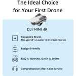DJI Mini 4K Camera Drone Combo, Drone with 4K UHD Camera for Adults, Under 249 g, 3-Axis Gimbal Stabilization, 10km Video Transmission, Auto Return, 2 Batteries for 62-Min Max Flight Time, QuickShots - Image 4