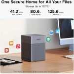 UGREEN NASync DH4300 Plus 4-Bay NAS 120TB (Diskless) Remote Access AI Photo Album Beginner-Friendly 8GB RAM Network Storage - Image 4