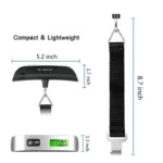 Portable Digital Luggage Scale with Temperature Display and Hook - Image 5