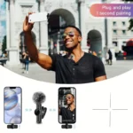 Wireless Lavalier Microphone for iPhone & Android – Ultimate Noise-Canceling Mic" - Image 3