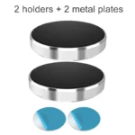 Magnetic Car Phone Holder – Universal Dashboard & Wall Mount Stand - Image 8
