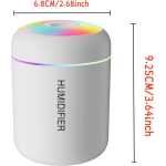 180ML Mini Air Humidifier | Portable USB Aroma Diffuser - Image 6
