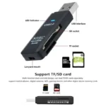 best USB 3.0 Dual Card Reader for MicroSD and TF Cards - Image 4