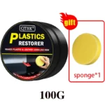 Ultimate Car Plastic Restorer: Back to Black Gloss Coating - Image 8