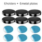 Magnetic Car Phone Holder – Universal Dashboard & Wall Mount Stand - Image 12
