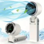 Best 3-in-1 Portable Travel Fan, 5-Speed, 3600mAh Rechargeable - Image 7