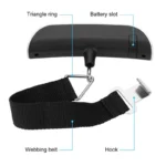 Portable Digital Luggage Scale with Temperature Display and Hook - Image 4