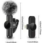 Wireless Lavalier Microphone for iPhone & Android – Ultimate Noise-Canceling Mic" - Image 2