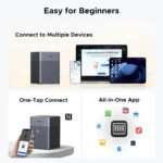 UGREEN NASync DH4300 Plus 4-Bay NAS 120TB (Diskless) Remote Access AI Photo Album Beginner-Friendly 8GB RAM Network Storage - Image 5
