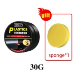 Ultimate Car Plastic Restorer: Back to Black Gloss Coating - Image 10