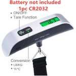 Portable Digital Luggage Scale with Temperature Display and Hook - Image 3