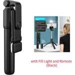 Portable Bluetooth Selfie Stick Tripod with Fill Light - Image 7