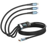 The Essential Universal 3-in-1 Fast Charging Cable (100W) - Nylon Braided - Image 7
