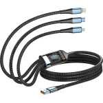 The Essential Universal 3-in-1 Fast Charging Cable (100W) - Nylon Braided - Image 7