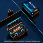 F9 Wireless Earphones LED Dislpaly Binaural TWS Wireless Bluetooth Headset Waterproof Noise Reduction Bluetooth Headphones - Image 4