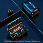 F9 Wireless Earphones LED Dislpaly Binaural TWS Wireless Bluetooth Headset Waterproof Noise Reduction Bluetooth Headphones - Image 4