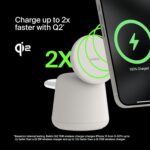 Belkin BoostCharge Pro 2-in-1 Dock | 15W Fast Wireless Charger - Image 4