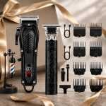 Electric Grooming Kit - Rechargeable LCD Hair Trimmer Set - Image 22