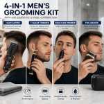 Electric Grooming Kit - Rechargeable LCD Hair Trimmer Set - Image 30