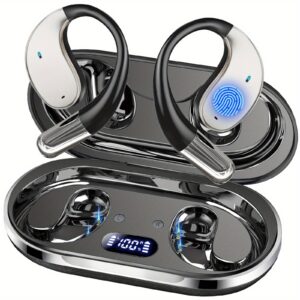 AI Language Translator Earbuds, 156 Languages & Accents Real-Time 3-in-1 Translation Earbuds, Wireless Headphones Fit IOS & Android, Translation Device For Travel Business Learning, 2026 AI Real-Time Translation Earbuds, Wireless 6.1