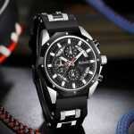 Ultimate 4pc Men's Watch & Bracelet Set - Business Casual Gift - Image 5