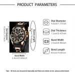 Ultimate 4pc Men's Watch & Bracelet Set - Business Casual Gift - Image 27