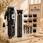 Electric Grooming Kit - Rechargeable LCD Hair Trimmer Set - Image 6
