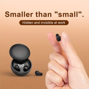 Invisible Sleeping Headphones - Ultra Small Mini In Ear Sports 6.0 Bluetooth Wireless Earphones, 6D Bass Sound Effect HIFI Music Earbuds, Low Latency, Dual Noise Reduction, And Sleep/Game Mode, Surprise Gifts for Couples, Students, And Adults