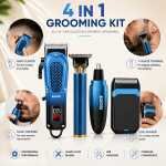 Electric Grooming Kit - Rechargeable LCD Hair Trimmer Set - Image 23