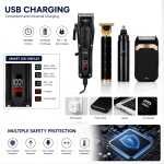 Electric Grooming Kit - Rechargeable LCD Hair Trimmer Set - Image 29