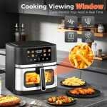 Ultimate 8.5QT Large Air Fryer – 1700W Visible Window Cooker - Image 19