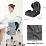 Lotarrotta Ergonomic Seat Cushion & Lumbar Support, Orthopedic Memory Foam Pillow Set - Image 5