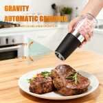 2PCS Gravity-powered Electric Salt and Pepper Grinder