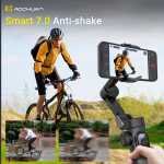 best Gimbal Stabilizer with Build-in Magnetic Fill Light AOCHUAN M2Pro Selfie Stick Tripod Mobile Phone Handheld Telescopic Gimbal Floor Remote Control Selfie POV Mode Gesture Control Video Anti-shake Outdoor Shooting 160cm AI Follow Face Tracking - Image 11