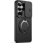 Phone Case: Heavy Shockproof Hard Case with Stand for Galaxy S26 Ultra S25 Ultra S24 Ultra - Image 3