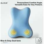 Ultimate Adjustable Bed Wedge Reading Pillow - Large Memory Foam Backrest for Sitting Up in Bed - Soft C-Shaped Lounging Cushion for Headboard - Multi-Use for Phone Reading Gaming - Removable Washable Cover - Versatile Leg and Back Comfort - Image 19