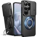 Phone Case: Heavy Shockproof Hard Case with Stand for Galaxy S26 Ultra S25 Ultra S24 Ultra