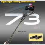 best AOCHUAN Professional 3-Axis Gimbal Stabilizer for Smartphone W/Rgb Fill Light Extension Rod OLED Display Wireless Charging for Iphone 15 14 13 Pro/Max Youtube (Smart X Pro Combo1) - Image 3