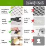 Lotarrotta 16-in-1 Vegetable Chopper, Professional Food Slicer & Dicer with 8 Blades - Image 12