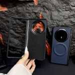 Phone Case: Carbon Fiber Magnetic Folding Case for Honor Magic V3/V5/V6, Full-Coverage Drop-Proof Phone Cover - Image 24