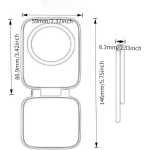 2026 New Magnetic Phone Holder with Vacuum Support, Foldable Anti Shake Holder, Suitable for Hands-free Installation in Scenarios Such as Cars/gyms/mirrors/smooth Surfaces, Compatible with All Smartphones - Image 4