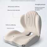 Lotarrotta Ergonomic Seat Cushion & Lumbar Support, Orthopedic Memory Foam Pillow Set - Image 6